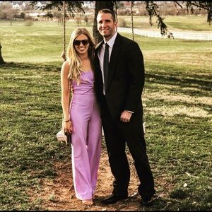 Light Purple Long Pant Romper